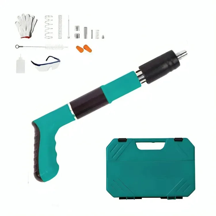 Pistola de clavos manual IMPACT PRO con maletin y accesorios